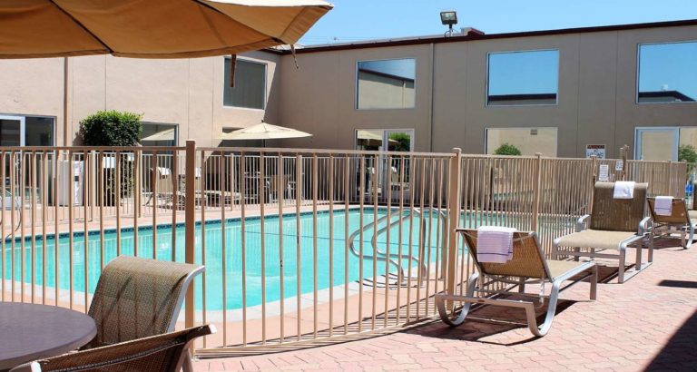 Photo of Best Western Canoga Park Pool with fence