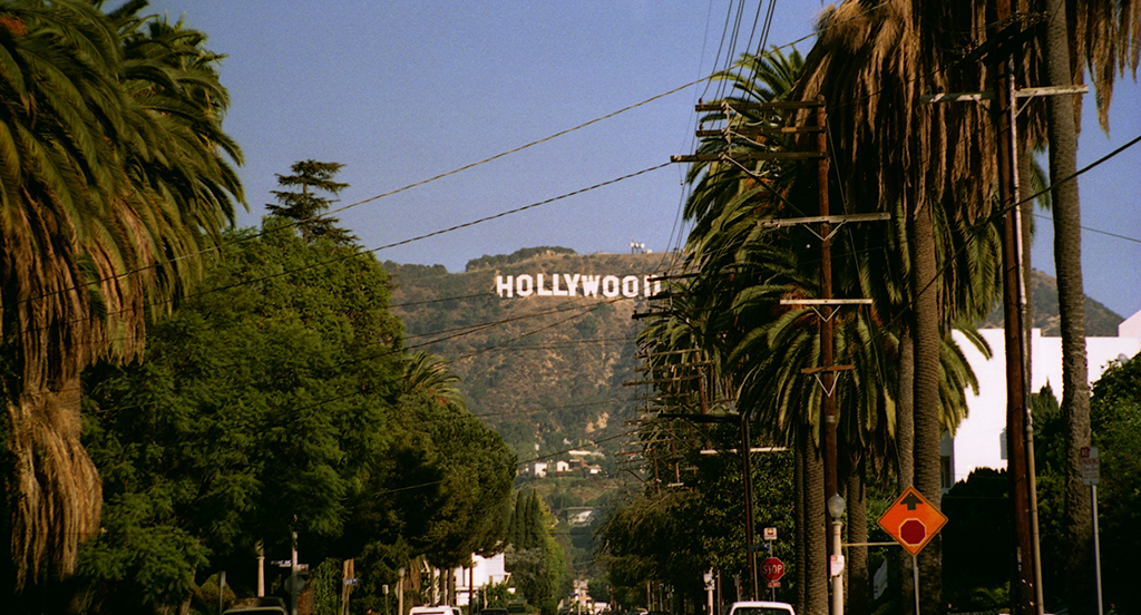 Image Of Hollywood Sign and hills